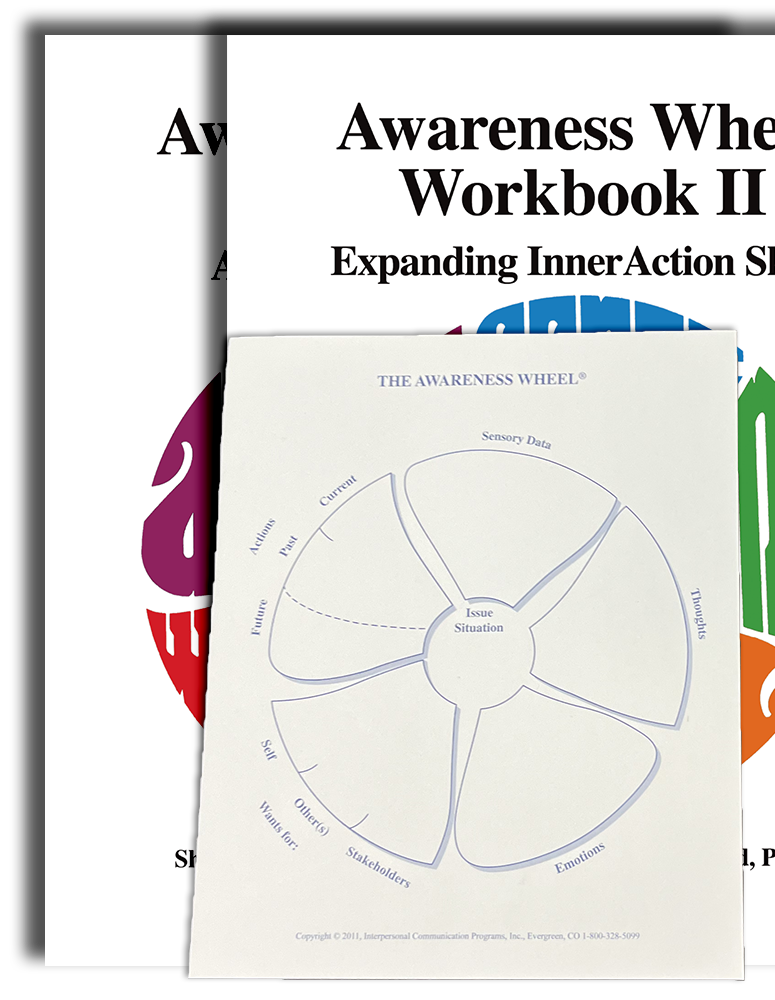 The awareness wheel workbooks one and two